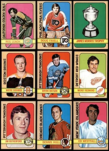 1972-73 Topps Hockey quase completo conjunto Ex/Mt+
