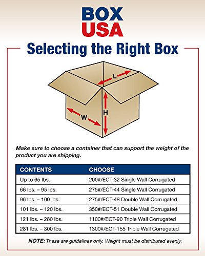 Caixa USA 28x20x12 Caixas onduladas, grande, 28l x 20w x 12h, pacote de 15 | Remessa, embalagem, movimentação, caixa de armazenamento