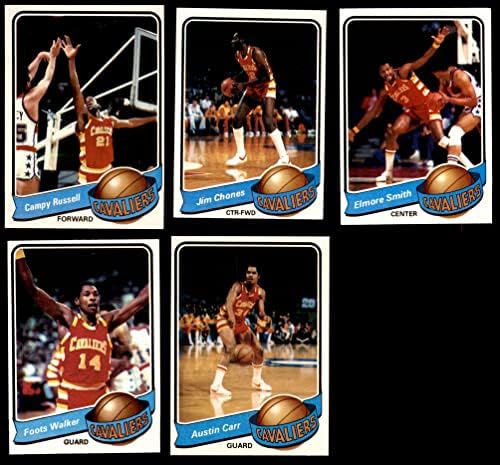 1979-80 Topps Cleveland Cavaliers Equipe Cleveland Cavaliers Ex+ Cavaliers