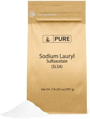 Ingredientes originais puras Sodium lauril sulfoacetato de espuma duradouro e bolhas, suave na pele