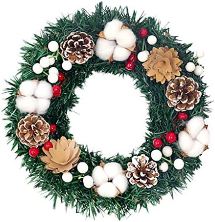 Coroa de anel presente presente natal de natal parede de parede grinaldas decoração de guirlanda ornamento decoração de casa kits de grinaldas para fazer para o natal