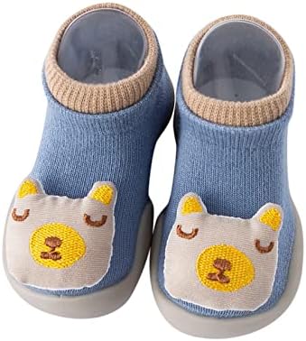 Sapatos de meninos, sapatos de meia de bebê eoailr, meninos recém-nascidos da primavera meninos fofos malha de malha respirável primeiro sapatos de caminhada 0-3 anos