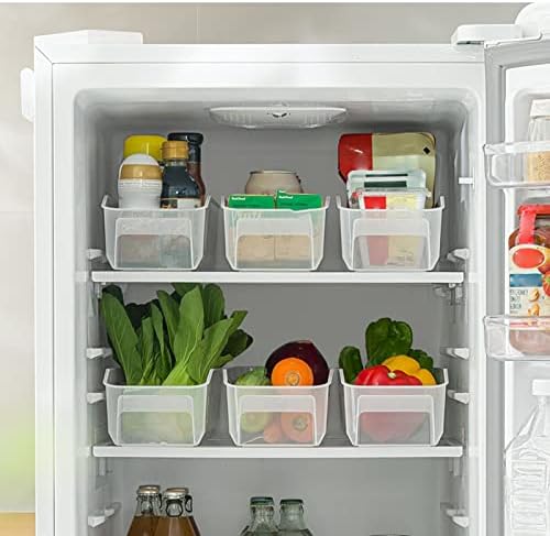 Pequenos recipientes com tampa Caixa de armazenamento de geladeira Frutas e vegeta