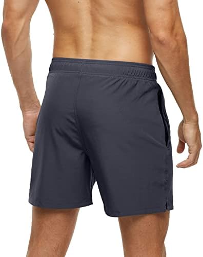 Masculino, troncos de natação shorts de ginástica exercícios atléticos de ginástica que executa roupas de salão de golfe esportivas