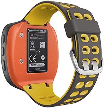 BCMCBV colorido Sport Silicone Watch Band para Garmin Forerunner 310xt relógio de relógio de relógio de relógio