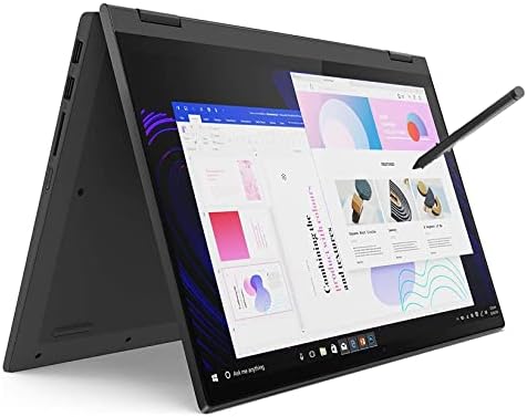 Lenovo 2022 IdeaPad Flex 5 2-em 1 Laptop, tela sensível ao toque de 14 FHD, AMD Ryzen 5 5500U, Longbattery Life LongBattery, Wi-Fi 6, webcam, impressão digital, tipo C, W Digital caneta