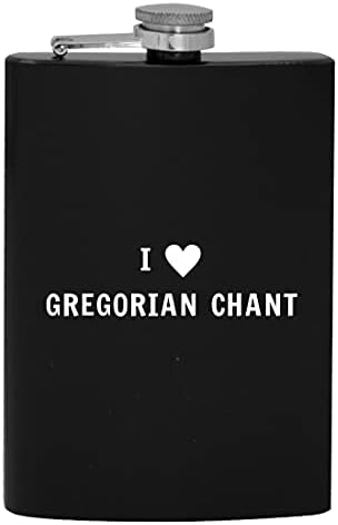 I Heart Love Chant Gregorian - 8oz de quadril de quadril bebendo álcool