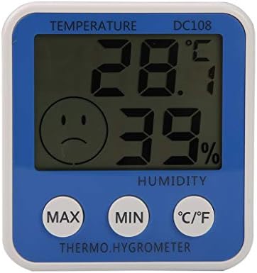 WodMB Termômetro portátil portátil LCD Digital Termômetro interno Termômetro Hygrômetro Medidor de umidade Indoor