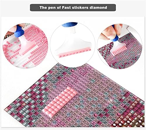 Kits de pintura de diamante DIY 5D para adultos, pinturas de bordados de broca completa de broca completa de pintura