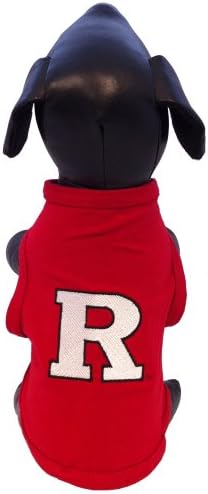 NCAA RUTGERS Scarlet Knights Cotton Lycra Tampo de cachorro