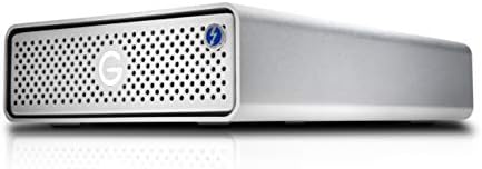 G-Technology 10TB G-Drive com Thunderbolt 3 e Usb-C Desktop Externo Drive rígido, Silver-0G05378-1