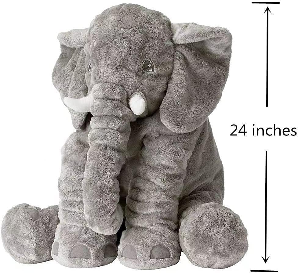 Joson Plush Toy Elephant/Pillow Fillow Donofflel Dlesed Dlesed Dlexe Children Girls Christmas Quente Presente （Gray）