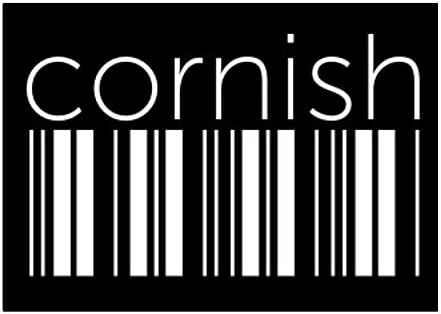 Teeburon Cornish Lower Barcode Sticker Pack x4 6 x4