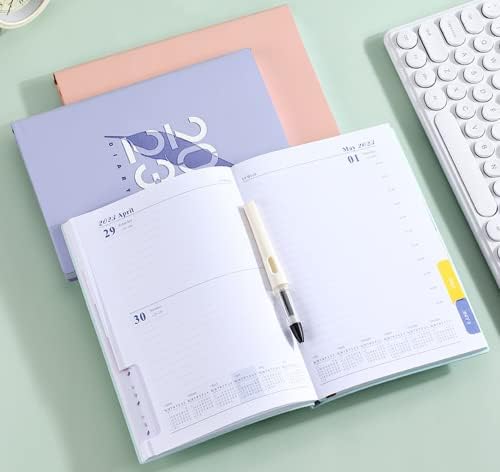 300 páginas A5 pasta de trabalho Diário Cronograma Office Business Manual Planner Notebook Blue