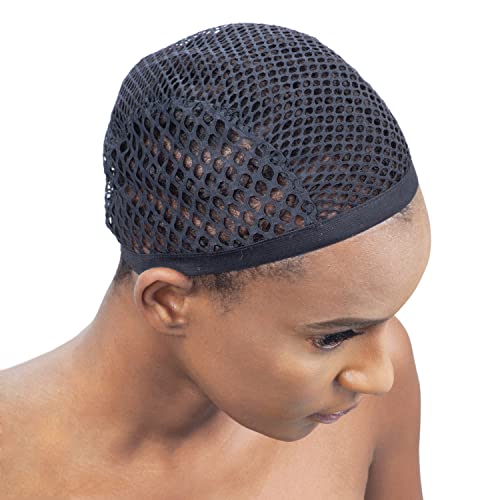 Freetress Polyester Shake n Go Premium Crochet Wig Cap com Combs