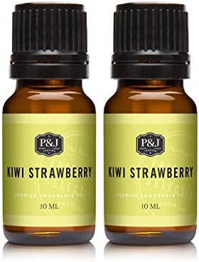 Óleo de fragrância de morango kiwi - óleo perfumado de grau premium - 2pk de 10ml