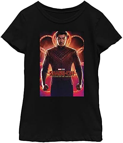 Marvel Shang Chi Poster Girl's Soll Crew Tee
