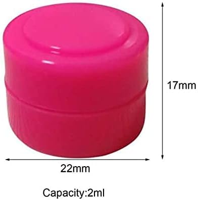 Honeyye 2ml Silicone Container Silicone New Storge Jars 50pcs