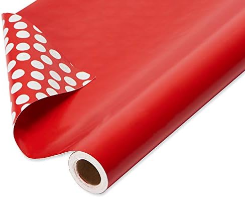 Saudações americanas reversíveis papel de embrulho jumbo roll & reversível papel de embrulho jumbo roll