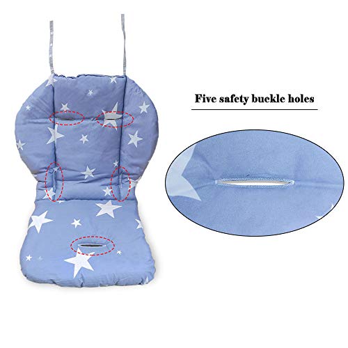 Almofada de cadeira alta, requintada e bela almofada de bebê/cadeira alta/assento, confortável e macia, adequada para