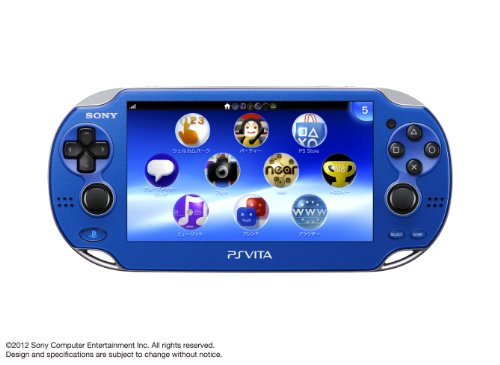 PlayStation Vita, Wi -Fi Sapphire Blue, versão japonesa