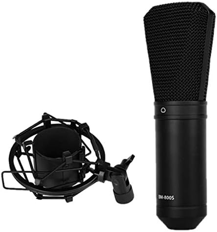 Microfone de gravação de estúdio LIUZH, Microfone condensador Profissional Recording Studio Microfone Computador Live Broadcast