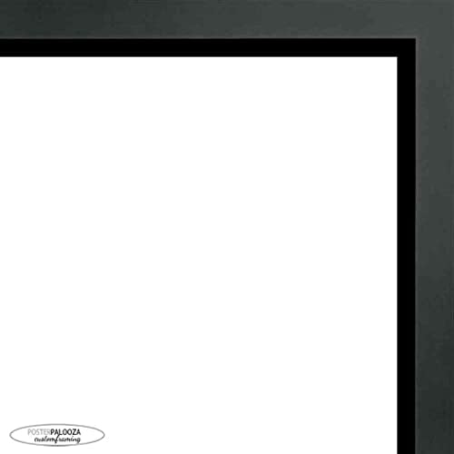 7x4 Black ShadowBox Frame - Shadow Box Frame Tamanho do interior 7x4 por 1,5 polegadas de profundidade - O quadro