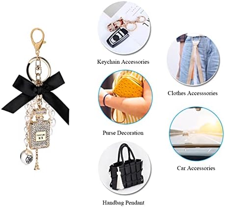 Weprosofs Keychains fofos para mulheres, cadeias -chave para chaves de carro, acessórios de chaveiro para acessórios de carro decorações de bolsas