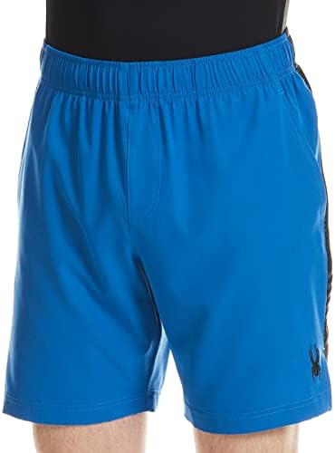 Spyder Menƒ_ts Shorts de alongamento de 4 vias com inserir trop blu xl