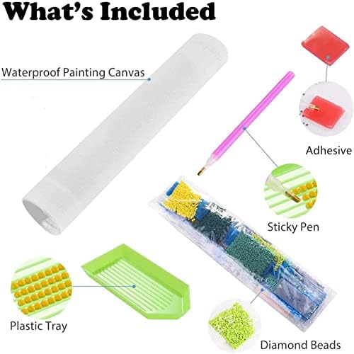 Peigues Pintura de Claude Monet 5D Diamond Painting Kit para adultos crianças, artesanato de DIY para decoração de parede