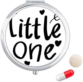 Little One Quote Pill Case Pocket Medicine Storage Recipler Dispenser