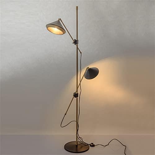 Liruxun nórdica lâmpada de piso 2 luzes lâmpada de piso para sala de estar quarto casa luminária Luzes de decoração