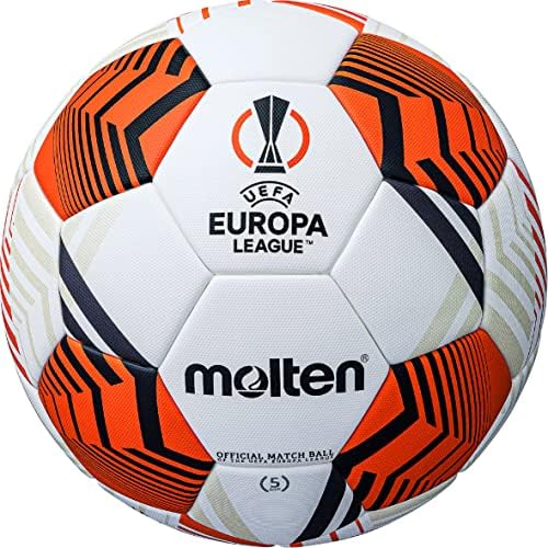 UEFA Europa League UEL Futebol oficial, branco/laranja/preto