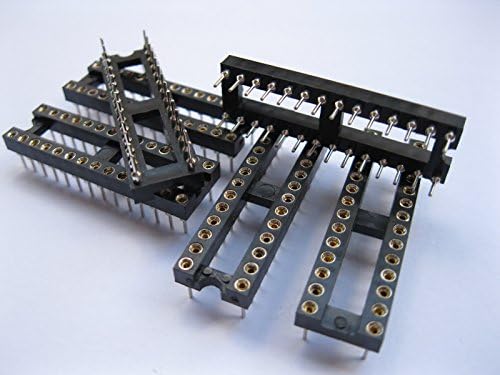 51 PCS Adaptador de soquete IC Round 28 pinos Cabeçalhos e soquetes Pitch 2,54mm x = 7,62mm