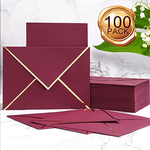 Epakh 100 peças A7 Envelope