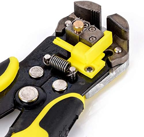 Koleso 1pc Cutter automático de arame Profissional Wire Stripper crimper Pliers terminal Tool Cutting Tripping Tools