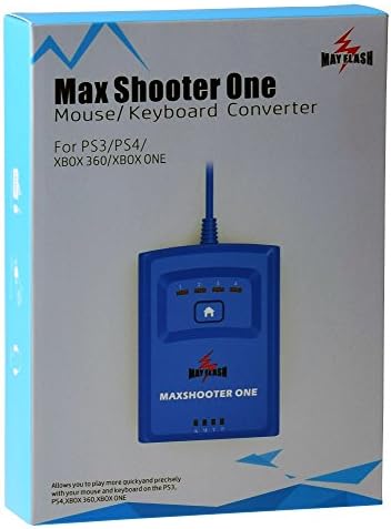 Mayflash Max Shooter One Mouse Teclado Conversor para PS3, PS4, Xbox 360, Xbox One