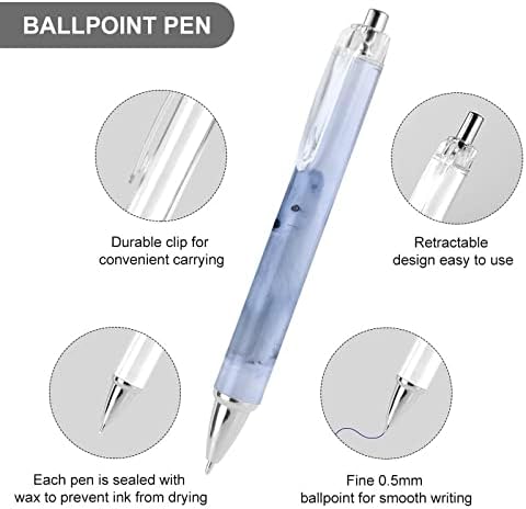 Snow Fox Rolling Ball Rolling Ball Blue Ink Writing Ball Point Pen para homens Canetas do escritório de mulheres 1 PCs