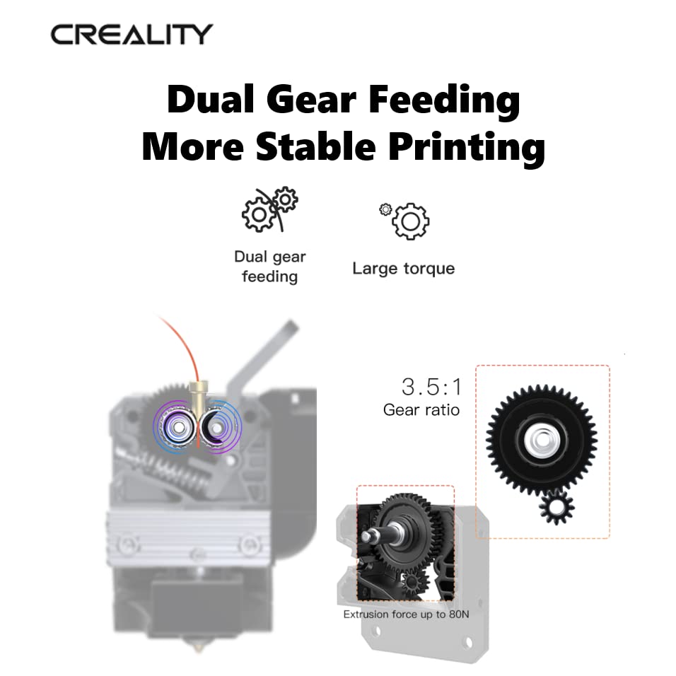 Creality Sprite Extruser e gabinete de impressora 3D