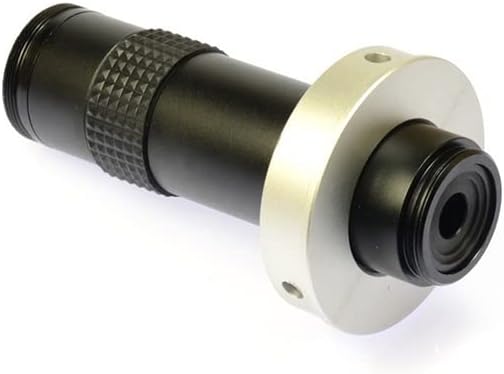 Kit de acessórios para microscópio para adultos 120x Lente de vidro de lente de zoom de 120x com consumíveis de adaptadores de anéis de 50 mm