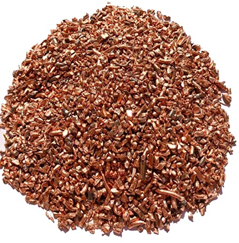 Metais únicos 10 libras Chop de cobre | 99,9+% de metal de cobre cru puro