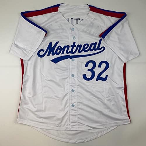 Dennis Martinez Montreal Baseball JSA Coa