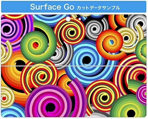 capa de decalque igsticker para o Microsoft Surface Go/Go 2 Ultra Thin Protective Body Skins 000501 Naruto colorido