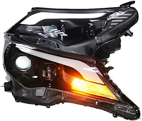 Farol de LED genérico com lente de projetor 2013 a 2014 PW Ano para Toyota RAV4