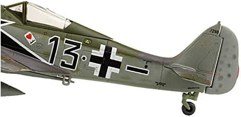 FW 190A-5 Black13 Major Josef Priller 1/72 Plano Diecast Modelo Aeronave