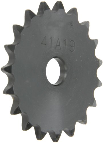 Browning 41a19 rolo de placa roda dentada, fita única, hub do tipo A, aço, furo estocado de 5/8 , 19 dentes