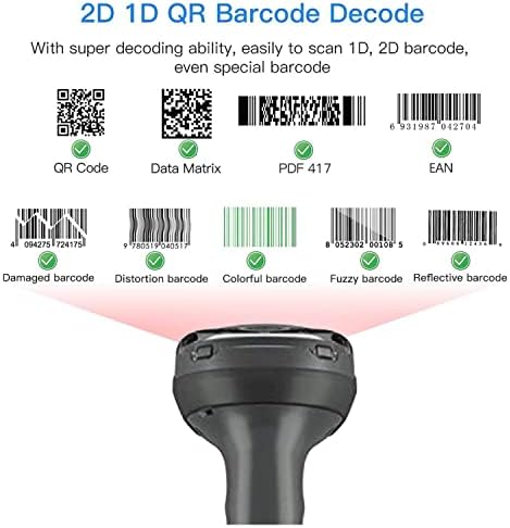 Zebra ds4608 -sr faixa padrão 1d 2d handheld barcode scanner qr wired Imager Black Corded Code Reader for POS System - jttands