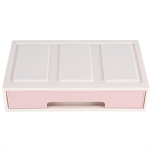 Soonhua Desktop Makeup Storage Box Colorful Packable Box Plástico gaveta de jóias Organizador de molho de joalheria