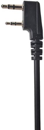 HYS TC-R01 Walkie Talkie Handheld Microfone de ombro de ombro Mic para a série Baofeng UV-5R BF-888S UV-5RE PLUTRO UV-5RB UV-B5 Kenwood