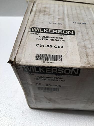 Wilkerson C31-06-G00 Regulador de filtro de combinação lubrificador